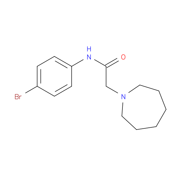 1H-Azepine-1-acetamide, N-(4-bromophenyl)hexahydro-