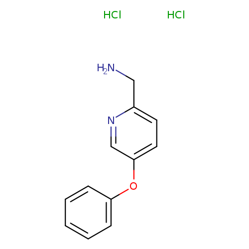(5-phenoxypyridin-2-yl)methanamine dihydrochloride