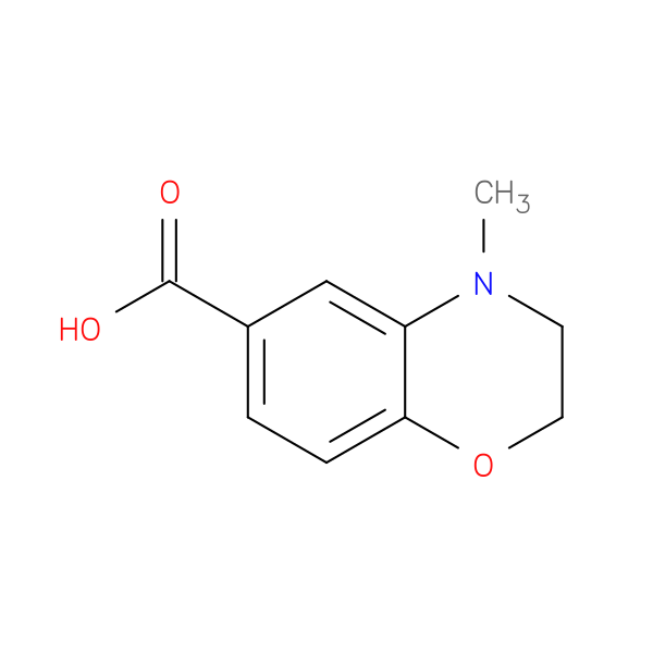 4-methyl-3,4-dihydro-2H-1,4-benzoxazine-6-carboxylic acid