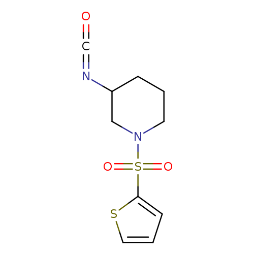 3-isocyanato-1-(thiophene-2-sulfonyl)piperidine