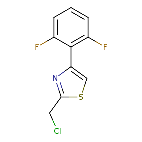2-(chloromethyl)-4-(2,6-difluorophenyl)-1,3-thiazole