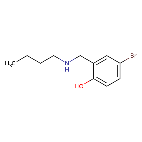 4-bromo-2-[(butylamino)methyl]phenol
