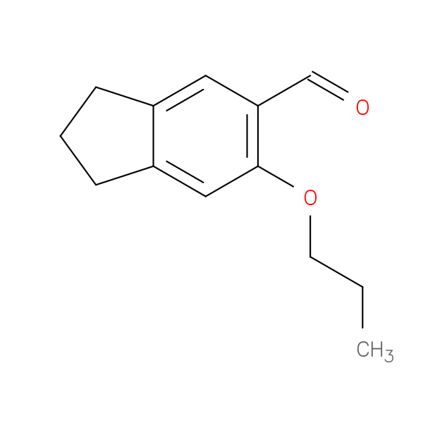 6-Propoxy-5-indanecarbaldehyde