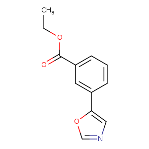 Benzoic acid, 3-(5-oxazolyl)-, ethyl ester