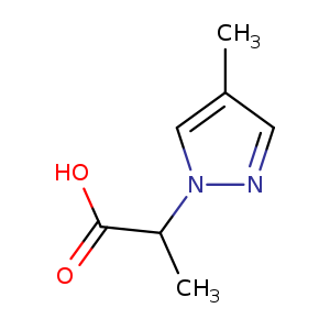 1H-Pyrazole-1-acetic acid, α,4-dimethyl-