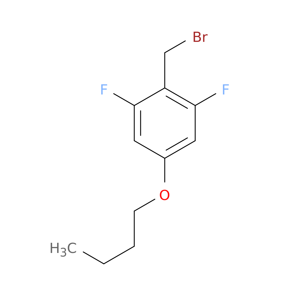 2-(Bromomethyl)-5-butoxy-1,3-difluorobenzene