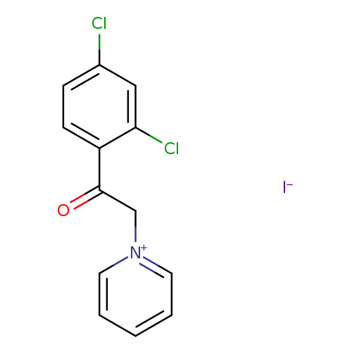 1-[2-(2,4-dichlorophenyl)-2-oxoethyl]pyridin-1-ium iodide
