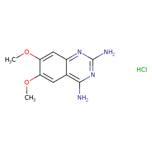 6,7-dimethoxyquinazoline-2,4-diamine hydrochloride