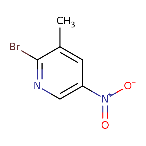 Pyridine, 2-bromo-3-methyl-5-nitro-