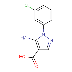 5-AMINO-1-(3-CHLOROPHENYL)-1H-PYRAZOLE-4-CARBOXYLIC ACID