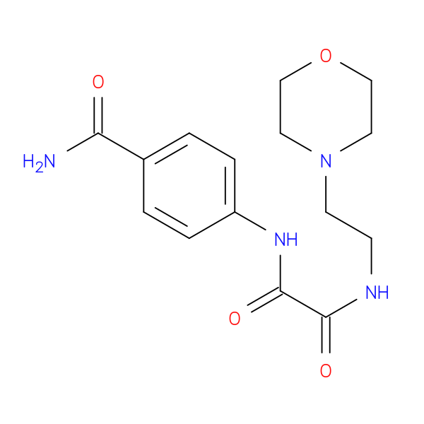 N'-(4-carbamoylphenyl)-N-[2-(morpholin-4-yl)ethyl]ethanediamide