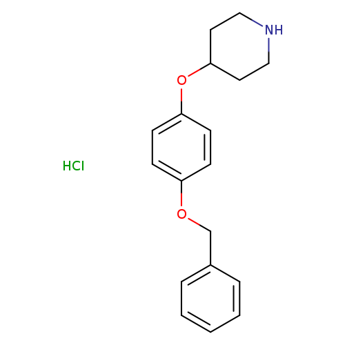 4-[4-(Benzyloxy)phenoxy]piperidine hydrochloride
