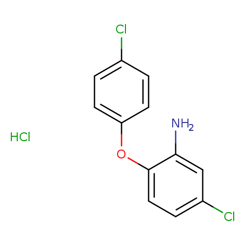 5-chloro-2-(4-chlorophenoxy)anilinium chloride
