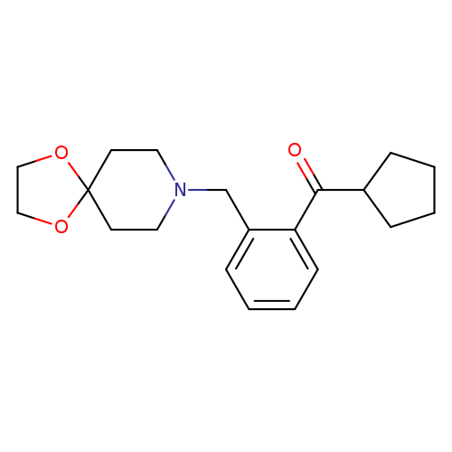 (2-(1,4-Dioxa-8-azaspiro[4.5]decan-8-ylmethyl)phenyl)(cyclopentyl)methanone