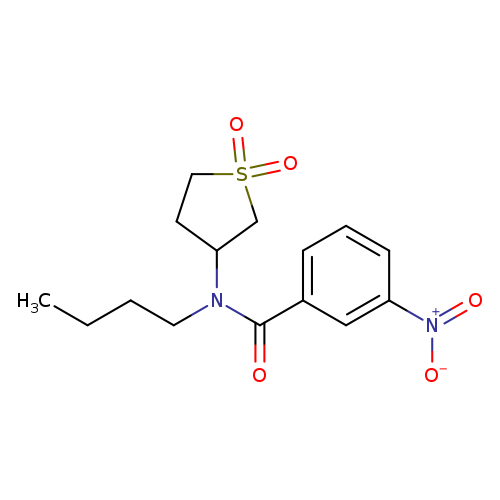 N-butyl-N-(1,1-dioxo-1lambda6-thiolan-3-yl)-3-nitrobenzamide