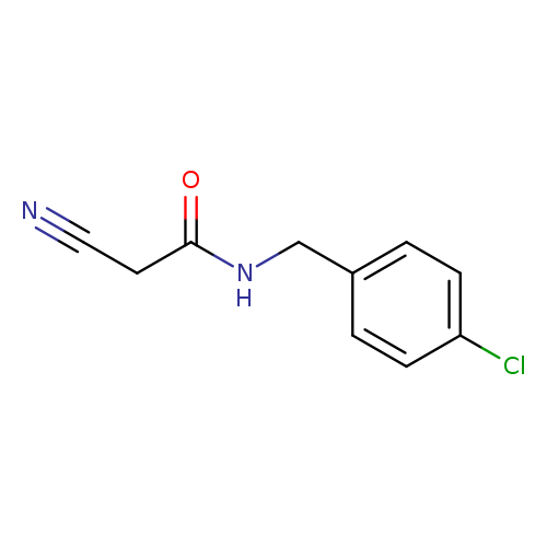 N-(4-Chlorobenzyl)-2-cyanoacetamide