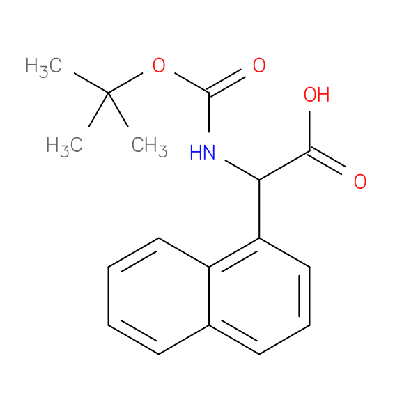 2-((tert-Butoxycarbonyl)amino)-2-(naphthalen-1-yl)acetic acid