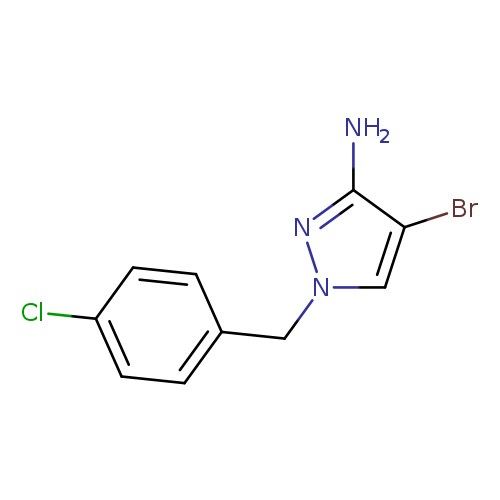 4-Bromo-1-(4-chlorobenzyl)-1H-pyrazol-3-amine
