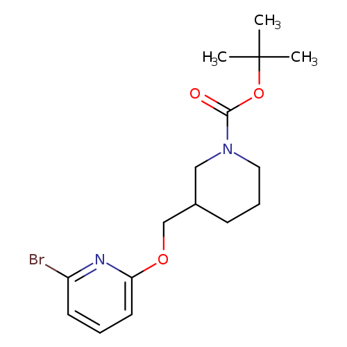 tert-Butyl 3-(((6-bromopyridin-2-yl)oxy)methyl)piperidine-1-carboxylate