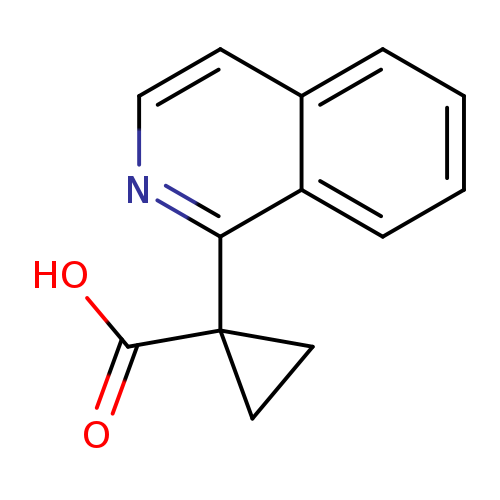 1-(isoquinolin-1-yl)cyclopropane-1-carboxylic acid