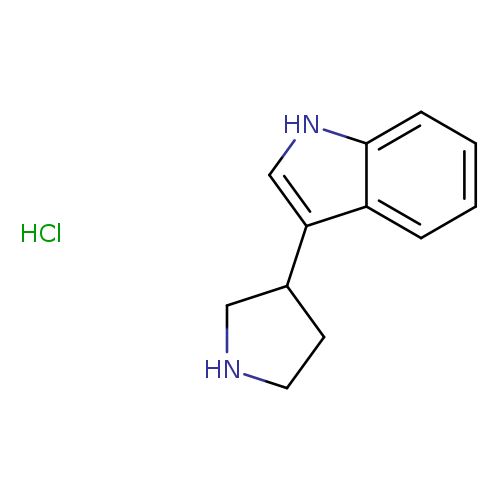 3-(pyrrolidin-3-yl)-1H-indolehydrochloride