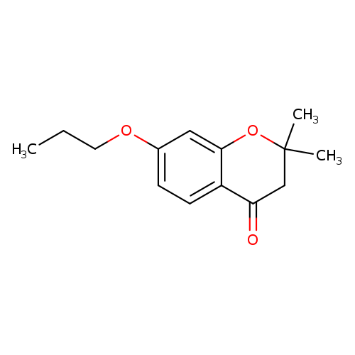2,2-dimethyl-7-propoxy-3,4-dihydro-2H-1-benzopyran-4-one