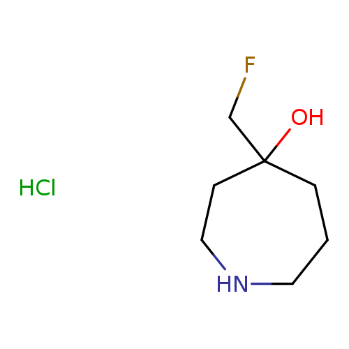 4-(fluoromethyl)azepan-4-ol hydrochloride