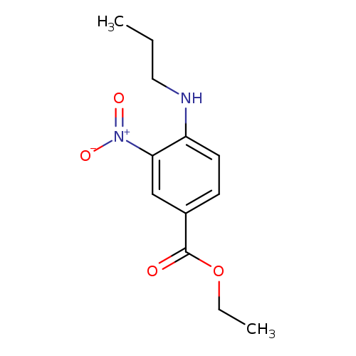 Ethyl 3-nitro-4-(propylamino)benzoate