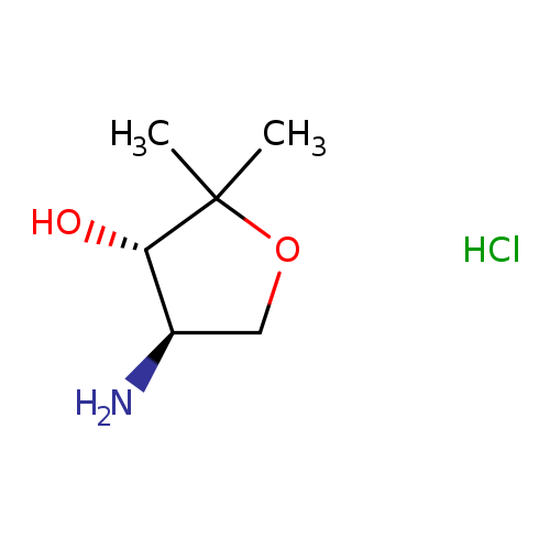 rac-(3R,4S)-4-amino-2,2-dimethyloxolan-3-olhydrochloride,trans
