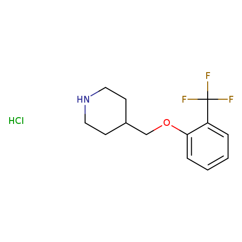 4-((2-(Trifluoromethyl)phenoxy)methyl)piperidine hydrochloride
