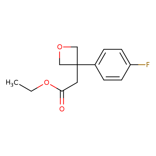 ethyl2-[3-(4-fluorophenyl)oxetan-3-yl]acetate