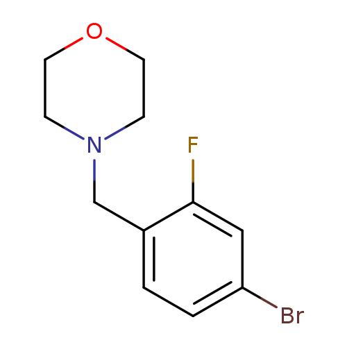 4-(4-Bromo-2-fluorobenzyl)morpholine