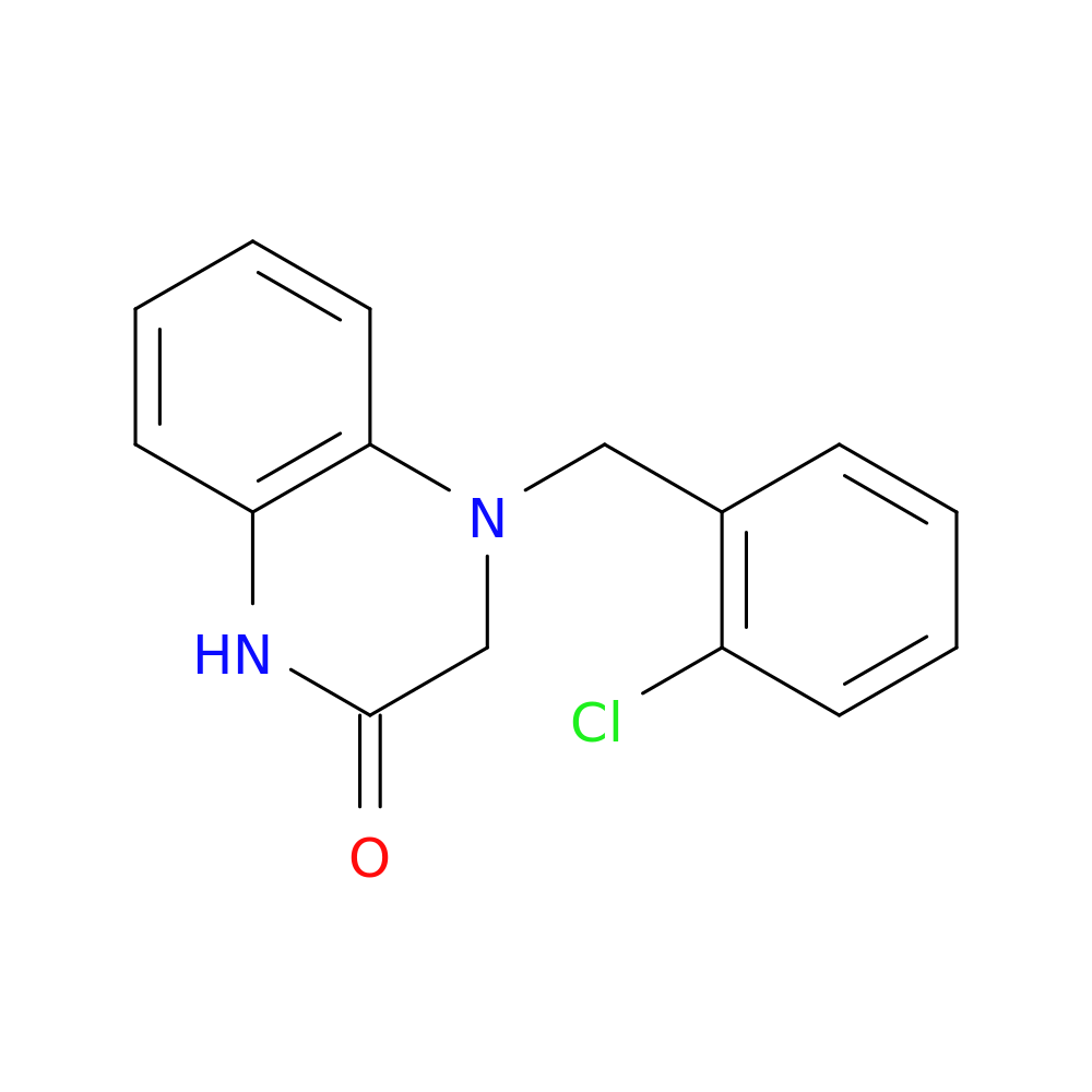 4-[(2-chlorophenyl)methyl]-1,2,3,4-tetrahydroquinoxalin-2-one