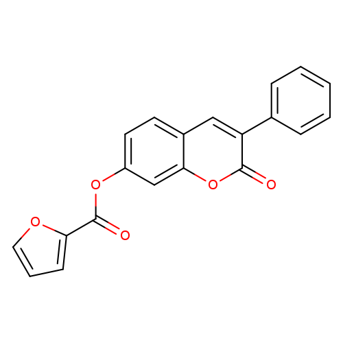 2-oxo-3-phenyl-2H-chromen-7-yl furan-2-carboxylate