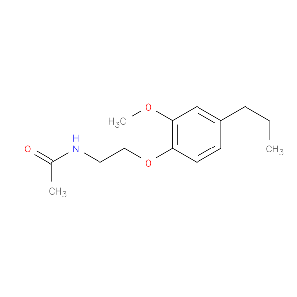 N-[2-(2-Methoxy-4-propylphenoxy)ethyl]acetamide