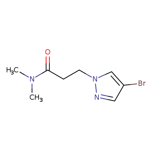 3-(4-Bromo-1h-pyrazol-1-yl)-n,n-dimethylpropanamide