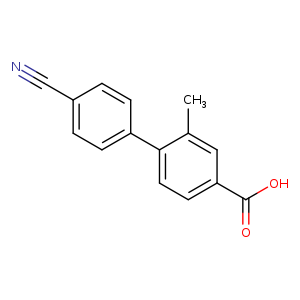4-(4-Cyanophenyl)-3-methylbenzoic acid