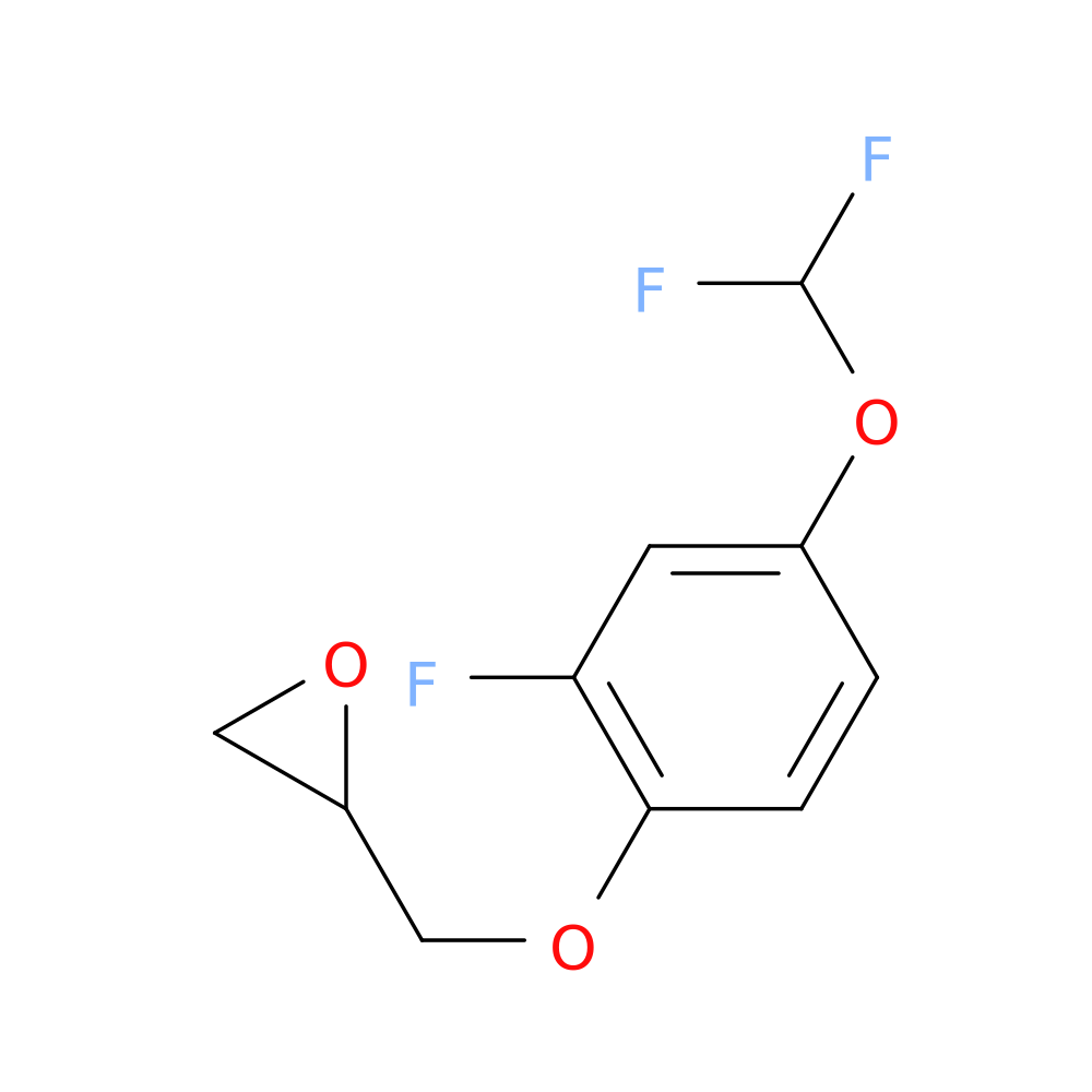 2-{[4-(difluoromethoxy)-2-fluorophenoxy]methyl}oxirane