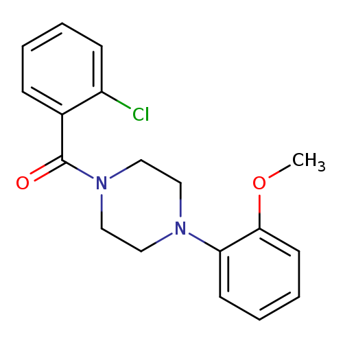 1-(2-chlorobenzoyl)-4-(2-methoxyphenyl)piperazine