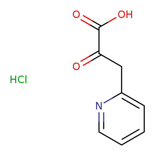 2-oxo-3-(pyridin-2-yl)propanoic acid hydrochloride