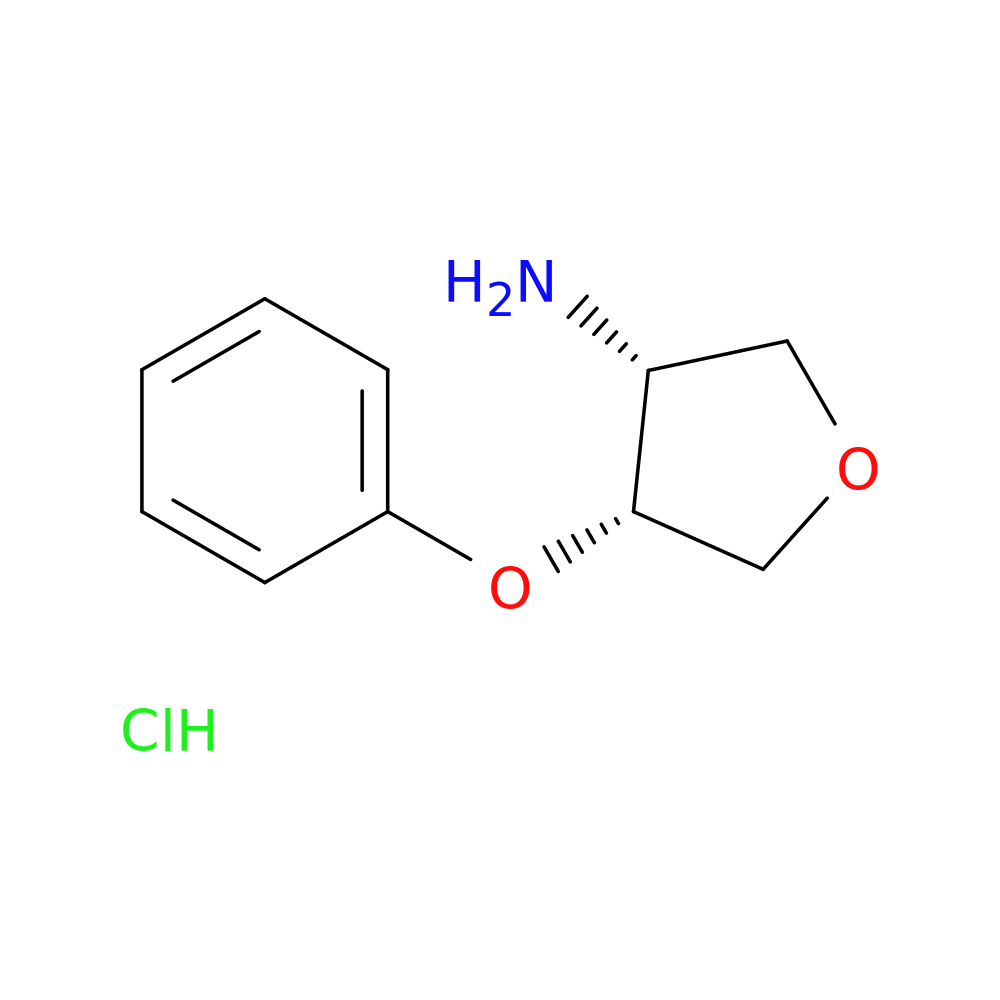 rac-(3R,4R)-4-phenoxyoxolan-3-amine hydrochloride