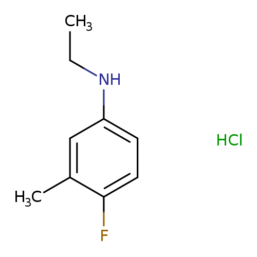 N-ethyl-4-fluoro-3-methylaniline hydrochloride