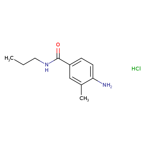 4-amino-3-methyl-N-propylbenzamide hydrochloride
