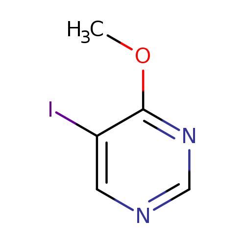 Pyrimidine, 5-​iodo-​4-​methoxy-