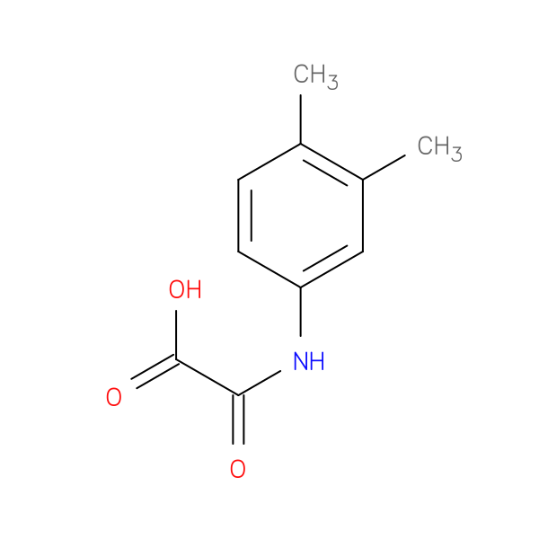 2-((3,4-Dimethylphenyl)Amino)-2-Oxoacetic Acid