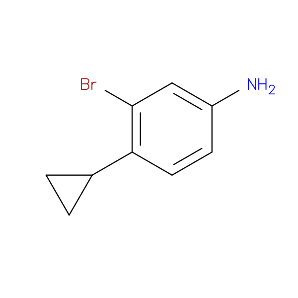 3-Bromo-4-cyclopropylaniline