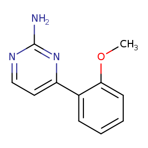 4-(2-Methoxyphenyl)pyrimidin-2-amine