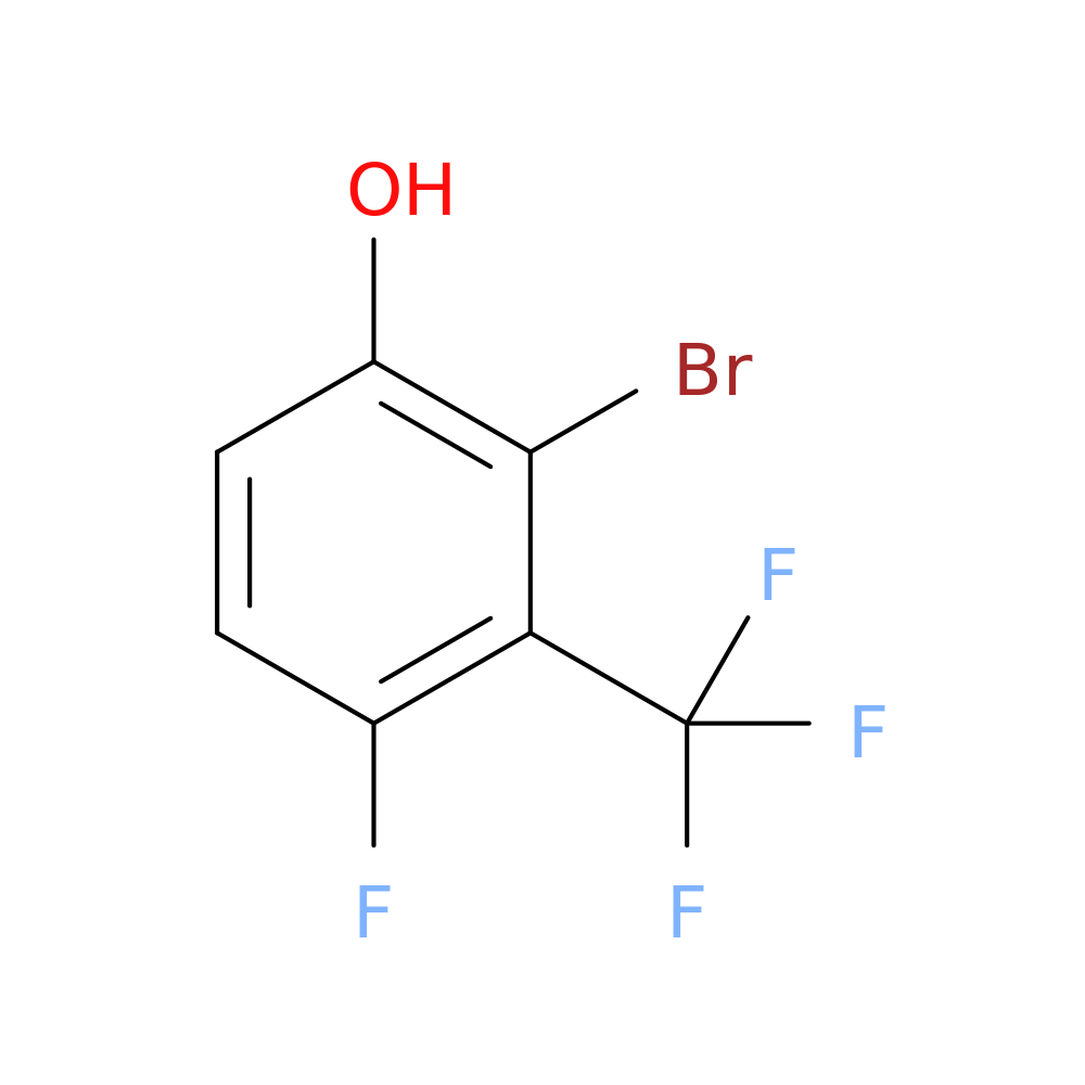 2-bromo-4-fluoro-3-(trifluoromethyl)phenol