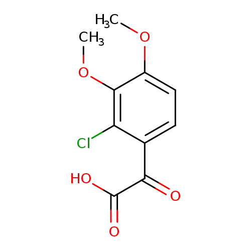 2-(2-chloro-3,4-dimethoxyphenyl)-2-oxoaceticacid
