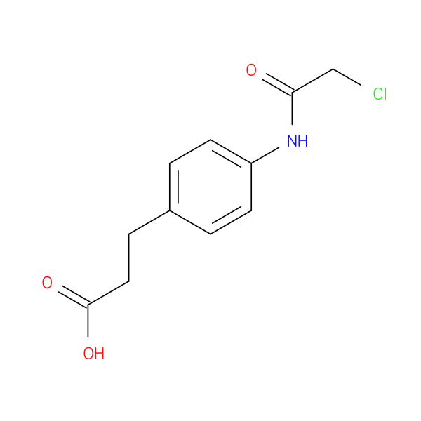 3-(4-(2-Chloroacetamido)phenyl)propanoic acid